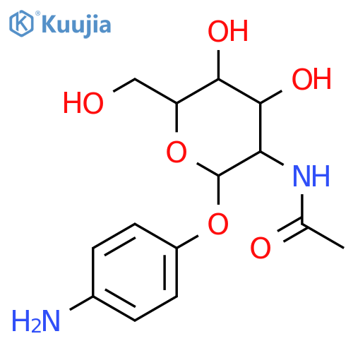 4-Aminophenyl 2-Acetamido-2-deoxy-b-D-glucopyranoside structure