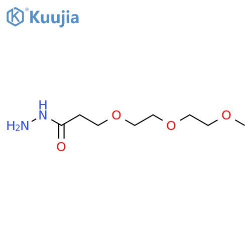 m-PEG3-Hydrazide structure