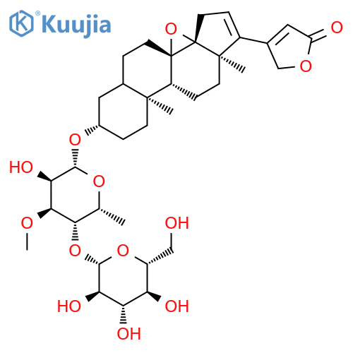 Dehydroadynerigenin glucosyldigitaloside structure
