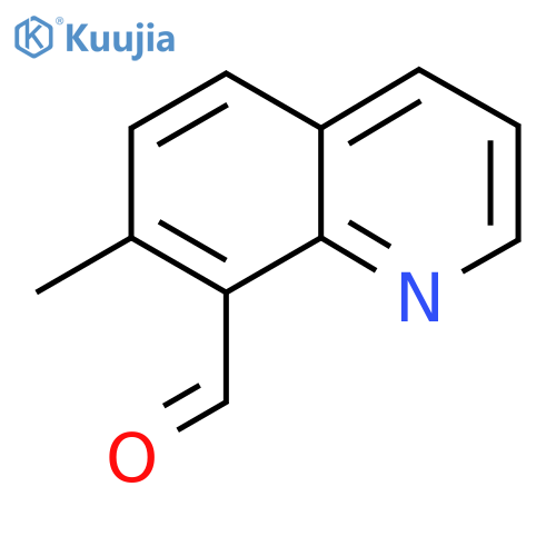 7-methylquinoline-8-carbaldehyde structure