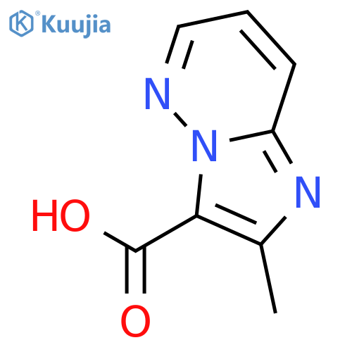 2-methylimidazo1,2-bpyridazine-3-carboxylic acid structure