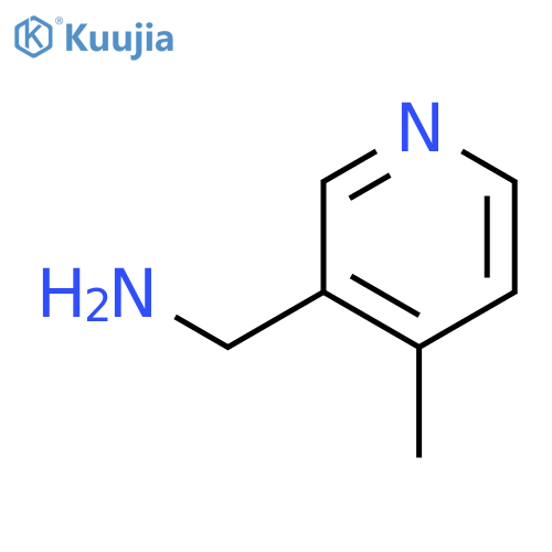 (4-methyl-3-pyridyl)methanamine structure