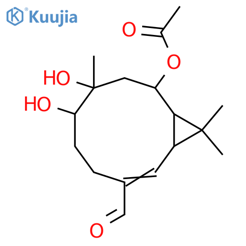 1,8,10-Trihydroxy-4-bicyclogermacren-15-al; (1β,4Z,8α,10β)-form, 8-Ac structure