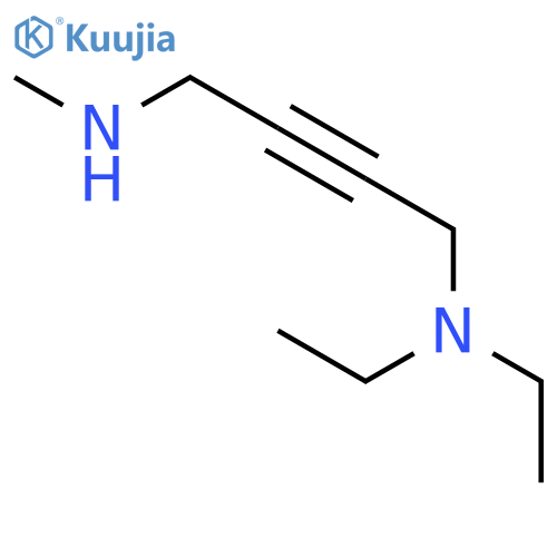 2-Butyne-1,4-diamine, N,N-diethyl-N'-methyl- structure