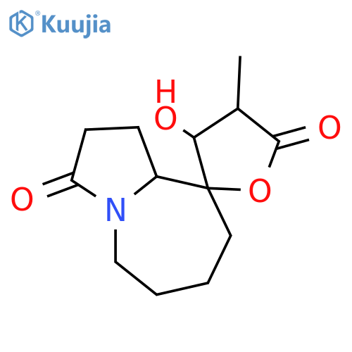 Tuberostemospiroline; 9,11-Diepimer, 10α-hydroxy structure
