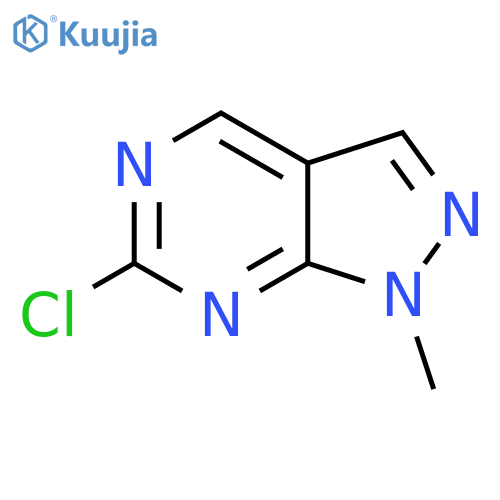 6-Chloro-1-methyl-1H-pyrazolo[3,4-d]pyrimidine structure