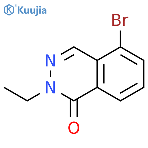 5-Bromo-2-ethyl-2H-phthalazin-1-one structure