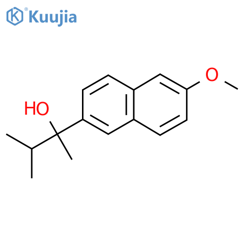 2-(6-Methoxynaphthalen-2-yl)-3-methylbutan-2-ol structure