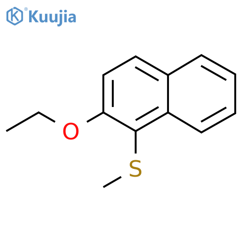 (2-Ethoxynaphthalen-1-yl)(methyl)sulfane structure