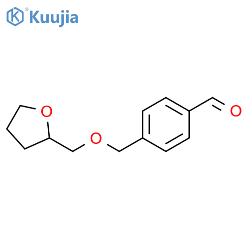 4-[(Tetrahydrofurfuryloxy)methyl]benzaldehyde structure