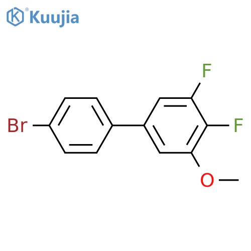 5-(4-bromophenyl)-1,2-difluoro-3-methoxybenzene structure