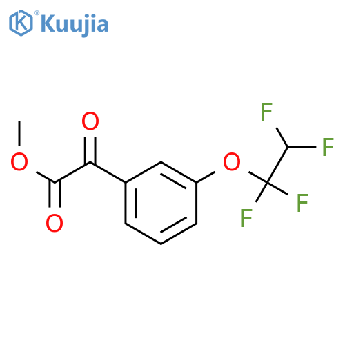 Oxo-[3-(1,1,2,2-tetrafluoro-ethoxy)-phenyl]-acetic acid methyl ester structure