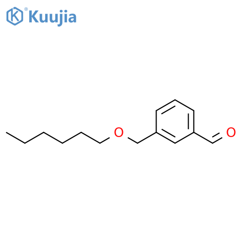 3-(hexoxymethyl)benzaldehyde structure
