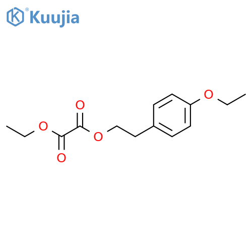 4-ETHOXYPHENETHYL ETHYL OXALATE structure