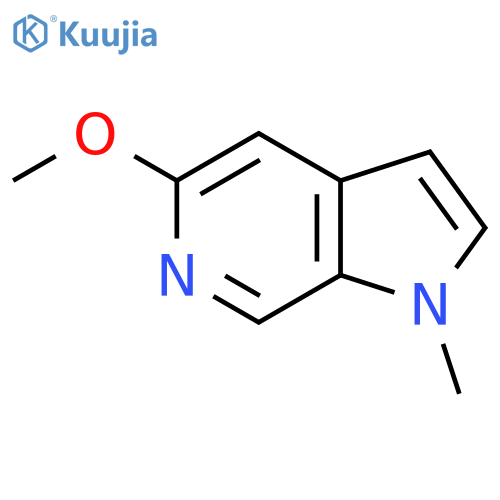 5-Methoxy-1-methyl-1H-pyrrolo[2,3-c]pyridine structure