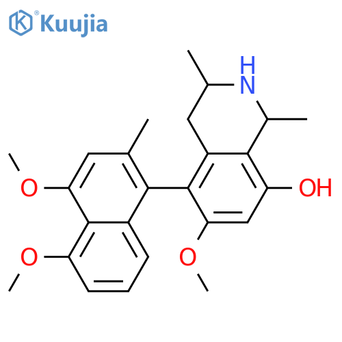 Ancistrocladine; Atropisomer, 8-O-de-Me, 6-Me ether structure