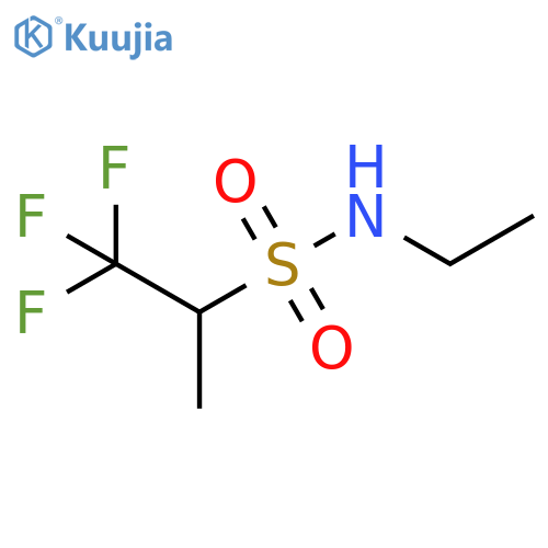 2-Propanesulfonamide, N-ethyl-1,1,1-trifluoro- structure