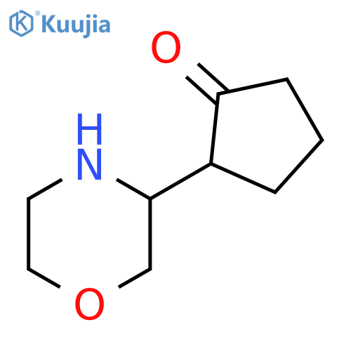 2-(morpholin-3-yl)cyclopentan-1-one structure