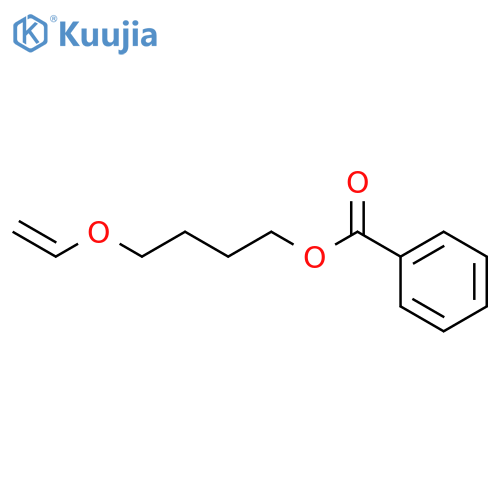 1-Butanol,4-(ethenyloxy)-, 1-benzoate structure