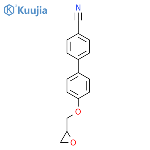 4'-(Oxirane-2-ylmethoxy)biphenyl-4-carbonitrile structure
