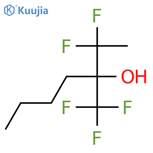 3-Heptanol, 2,2-difluoro-3-(trifluoromethyl)- structure