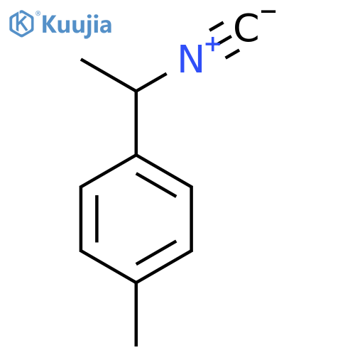 1-(1-isocyanoethyl)-4-methylbenzene structure