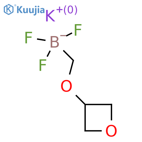 Potassium;trifluoro(oxetan-3-yloxymethyl)boranuide structure