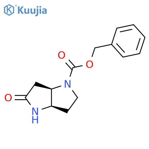 Cis-Benzyl 5-Oxohexahydropyrrolo3,2-BPyrrole-1(2H)-Carboxylate structure