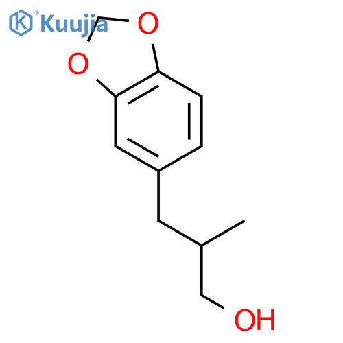 1,3-Benzodioxole-5-propanol,b-methyl- structure