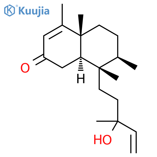 2(1H)-Naphthalenone,4a,5,6,7,8,8a-hexahydro-8-(3-hydroxy-3-methyl-4-penten-1-yl)-4,4a,7,8-tetramethyl-,(4aR,7R,8S,8aR)- structure