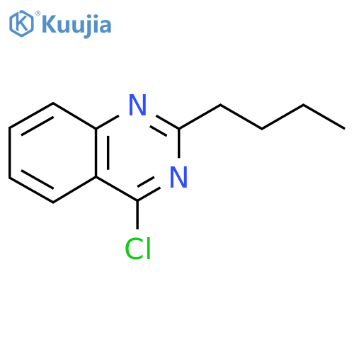 2-butyl-4-chloroquinazoline structure