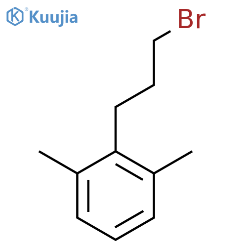 2-(3-Bromopropyl)-1,3-dimethylbenzene structure