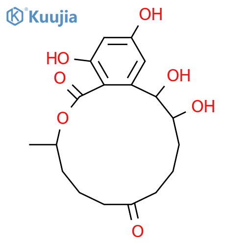 Zearalenone; (S)-form, 11,12-Dihydro, 11ξ,12ξ-dihydroxy structure