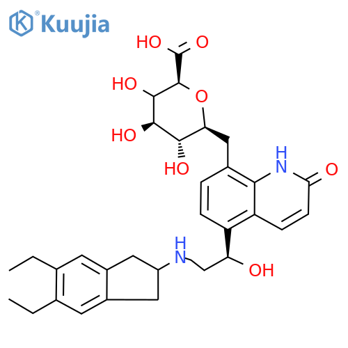 Indacaterol 8-O-Glucuronide structure