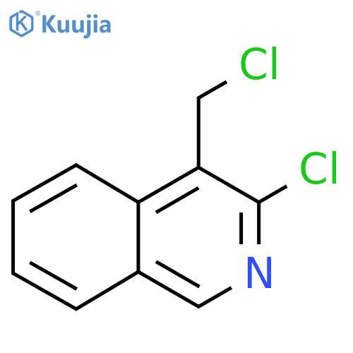3-Chloro-4-(chloromethyl)isoquinoline structure