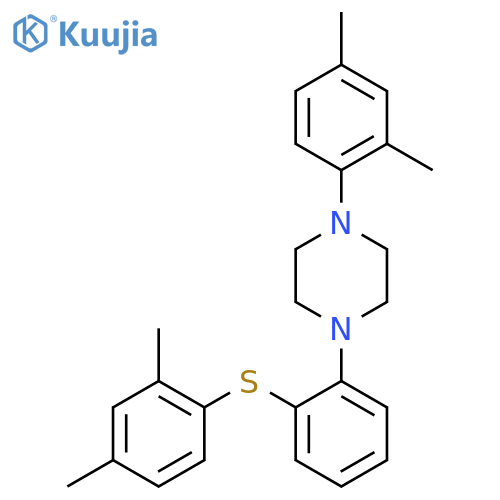 N’-(2,4-Dimethylphenyl) Vortioxetine structure