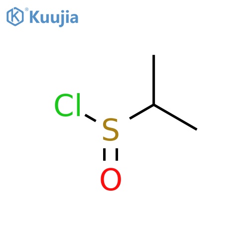 2-Propanesulfinyl chloride, (±)- structure