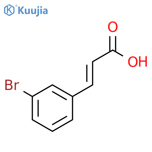 3-Bromocinnamic acid structure