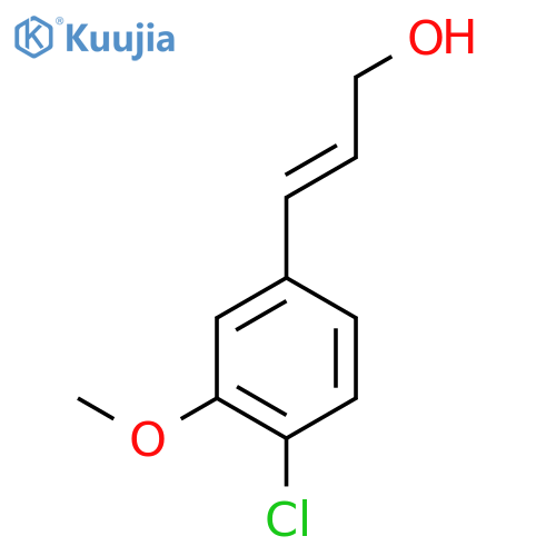 3-(4-Chloro-3-methoxyphenyl)prop-2-en-1-ol structure