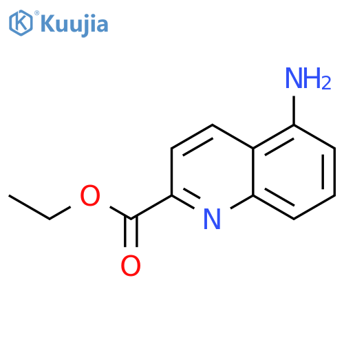 ethyl 5-aminoquinoline-2-carboxylate structure