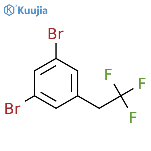 1,3-Dibromo-5-(2,2,2-trifluoroethyl)benzene structure