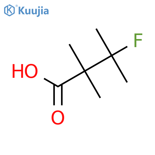 3-fluoro-2,2,3-trimethylbutanoic acid structure