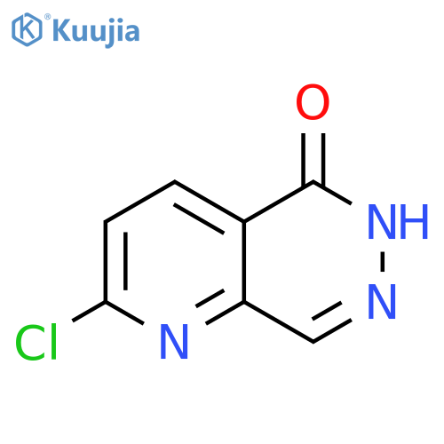 2-Chloro-6H-pyrido[2,3-d]pyridazin-5-one structure