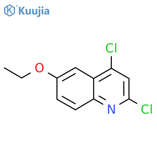 2,4-Dichloro-6-ethoxyquinoline structure