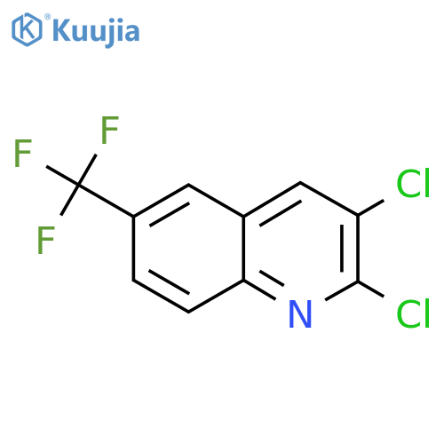 2,3-Dichloro-6-trifluoromethyl-quinoline structure