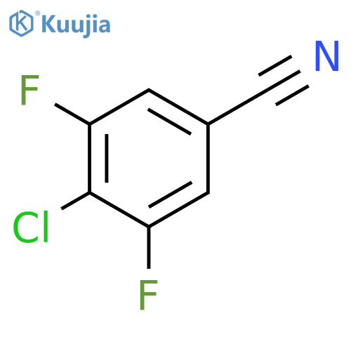 4-Chloro-3,5-difluorobenzonitrile structure