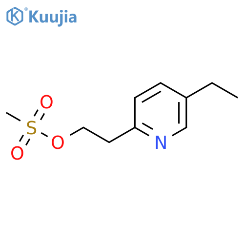 2-(5-Ethyl-pyridin-2-yl)ethyl methanesulfonate structure