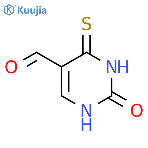 5-Pyrimidinecarboxaldehyde,1,2,3,4-tetrahydro-2-oxo-4-thioxo- structure