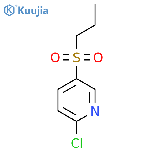 2-chloro-5-(propane-1-sulfonyl)pyridine structure
