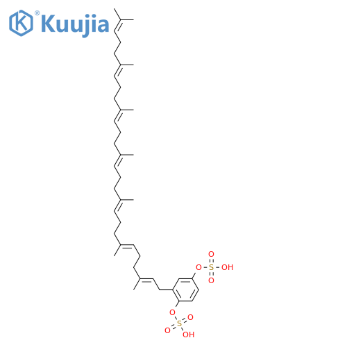 Sarcohydroquinone sulfate B structure